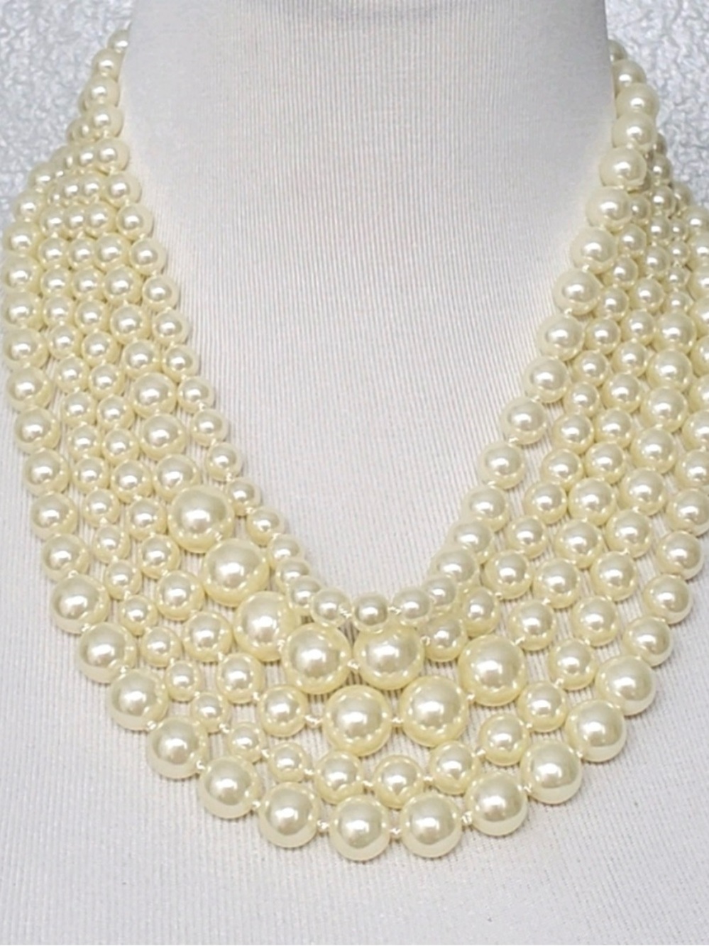 J Crew, Pearl Twisted Hammock Necklace